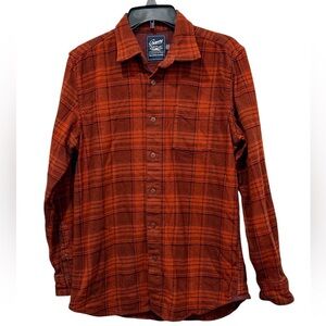 Grayers Heritage Men's Flannels in Rust and Black 100% cotton size M